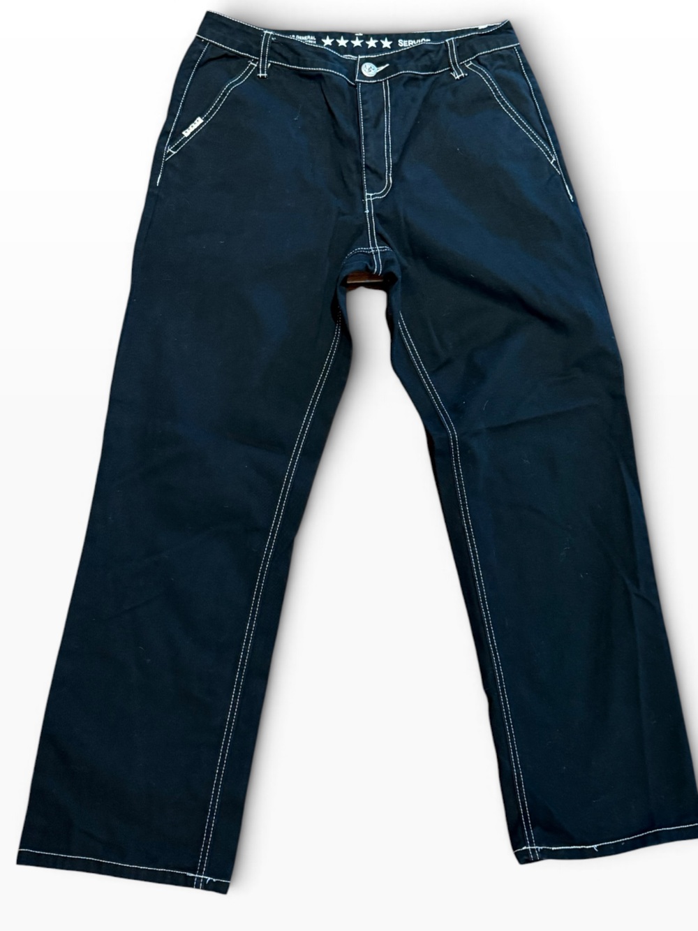 Five Star General Women’s 9/29 x 30 Black Carpenter Pants